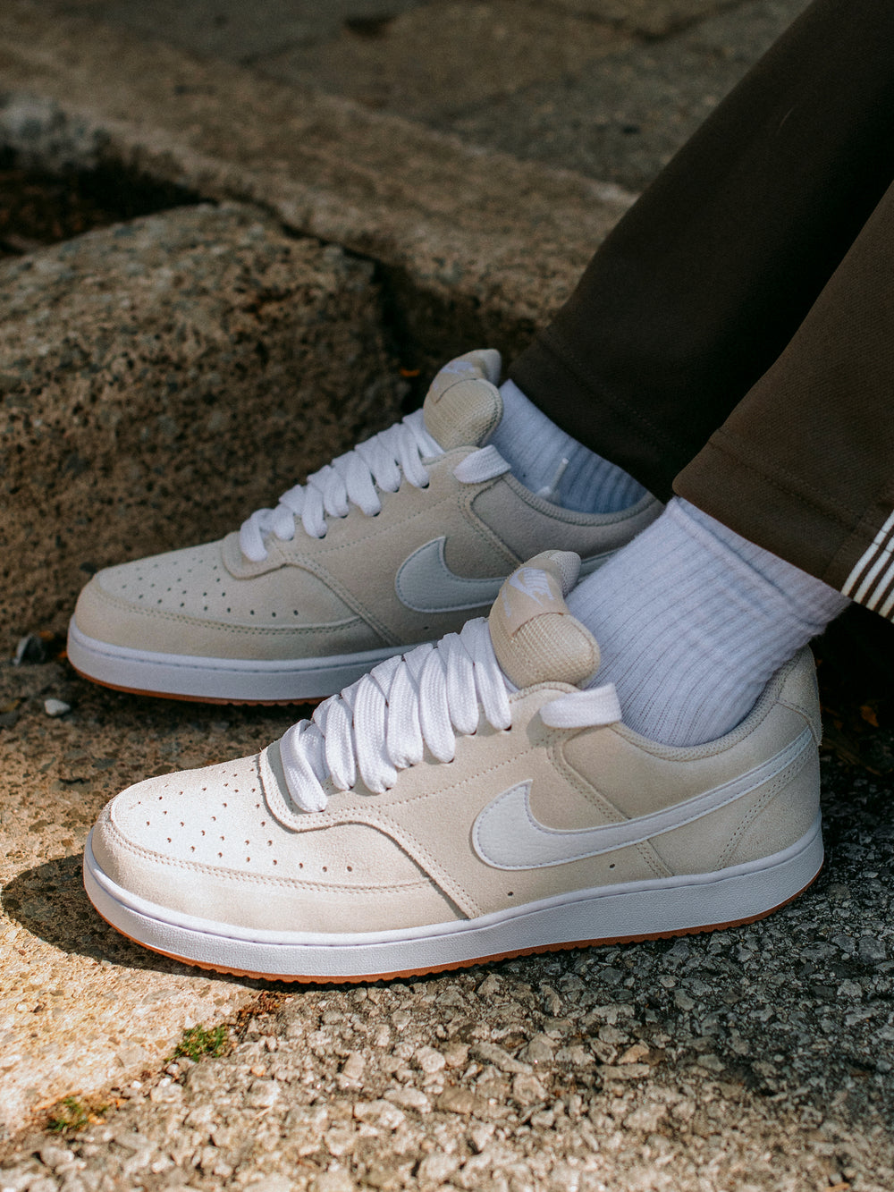 NIKE MENS NIKE NIKE COURT VISION LOW FL - Boathouse