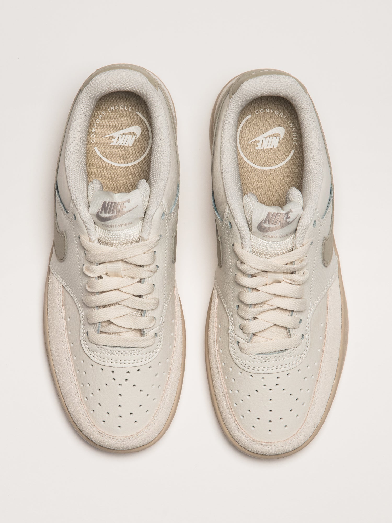 NIKE COURT VISION LO SUEDE SNEAKER