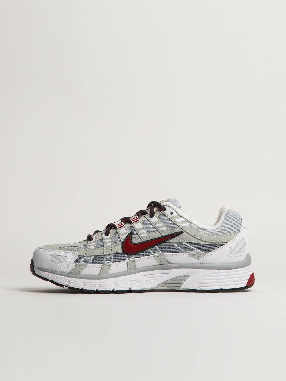 NIKE P - 6000 BASKETS - BLANC/ROUGE