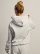 NIKE STDO FLEECE PULL OVER HOODIE - HEATHER GREY