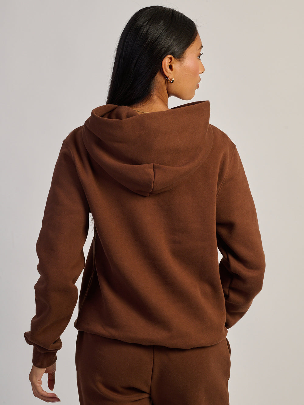NIKE PULL OVER HOODIE - COCOA