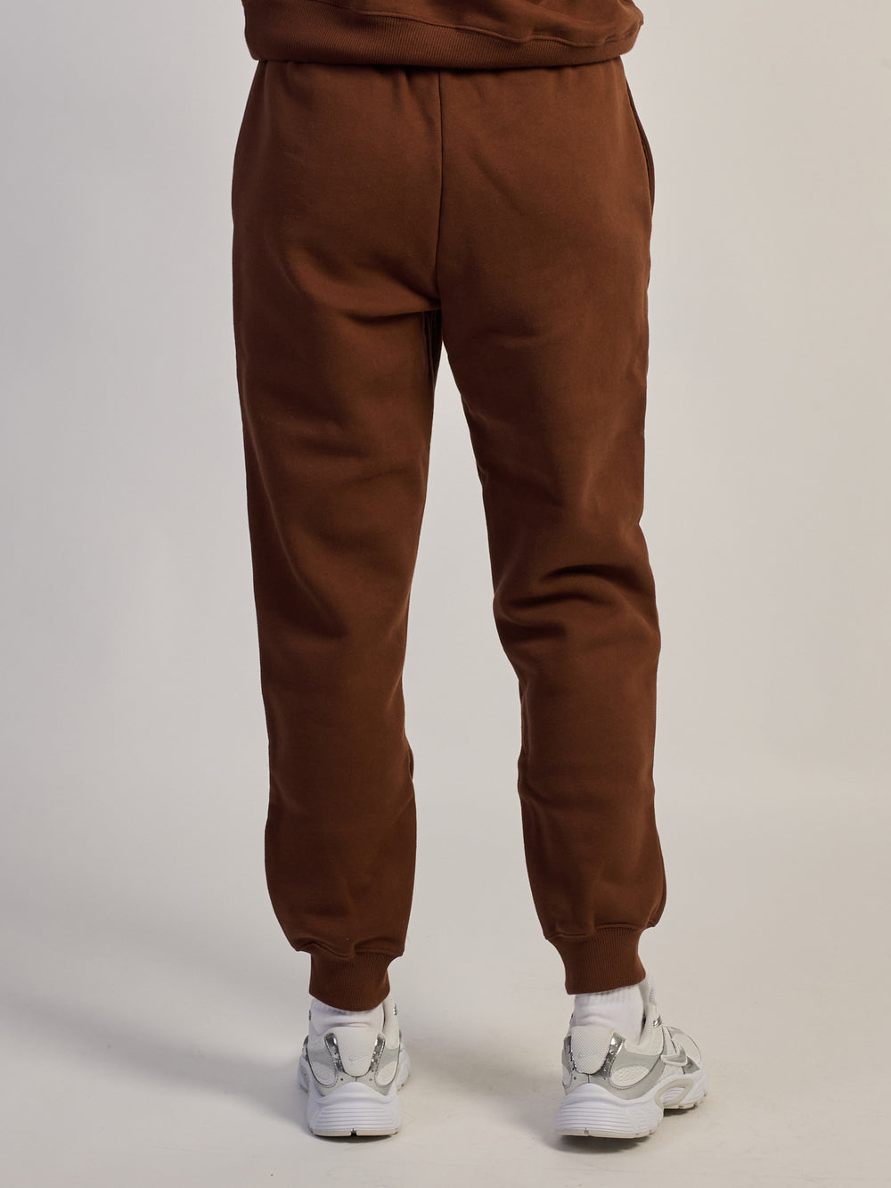 NIKE MID RISE JOGGERS -COCOA