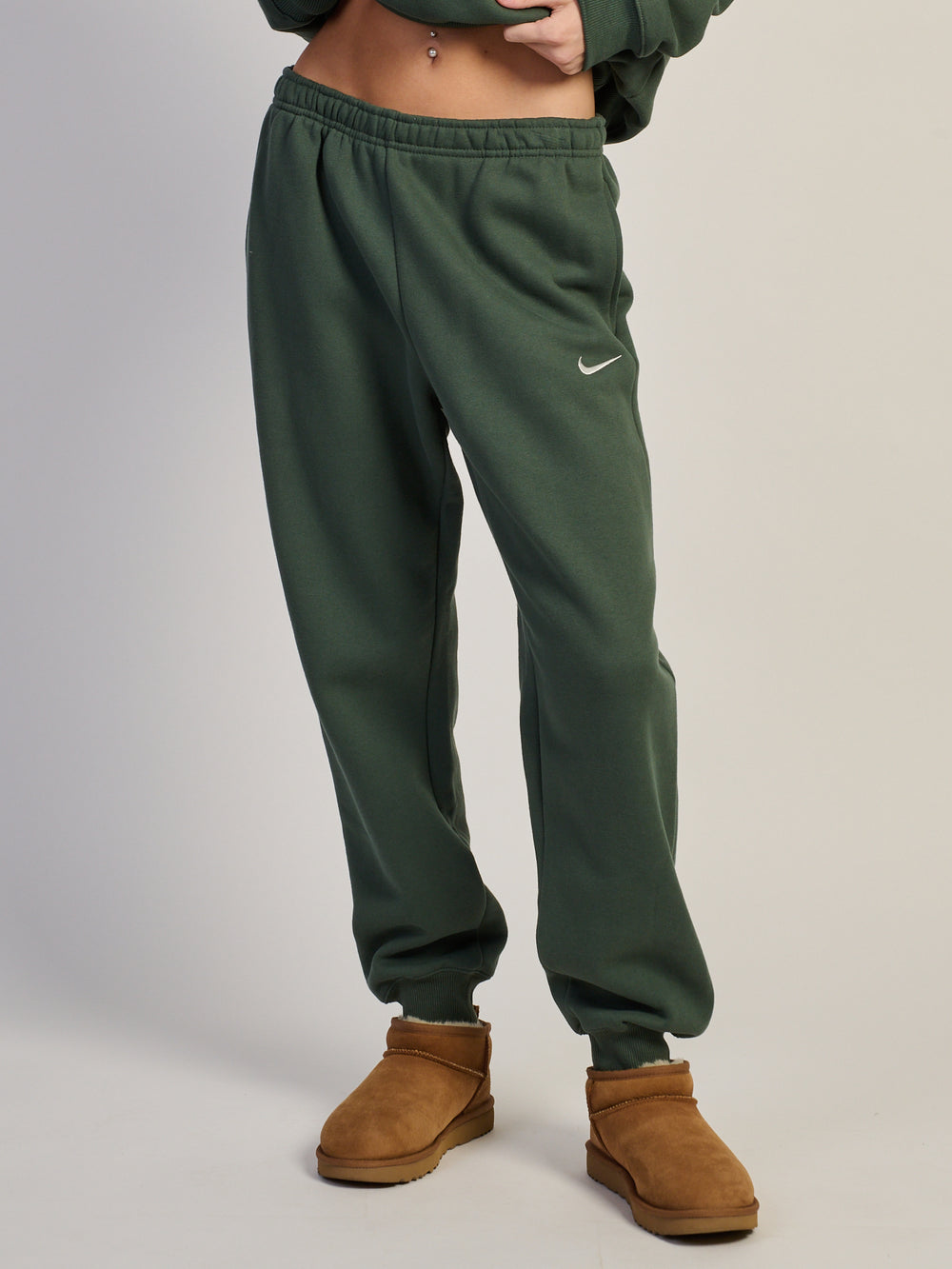 NIKE MID RISE JOGGERS - CAMO