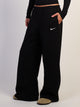 NIKE STUDIO FLEECE WIDE LEG PANTS