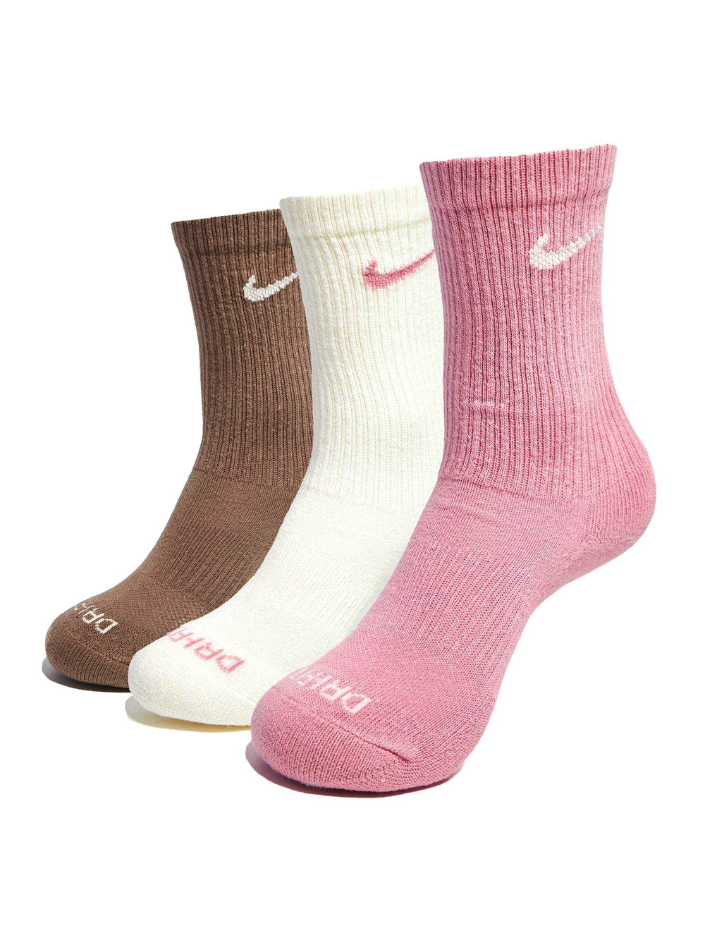 NIKE EVERYDAY PLUS CUSHIONED CREW SOCKS 3 PACK