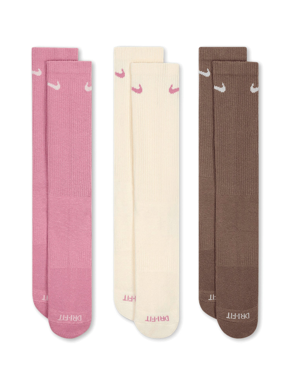 NIKE EVERYDAY PLUS CUSHIONED CREW SOCKS 3 PACK