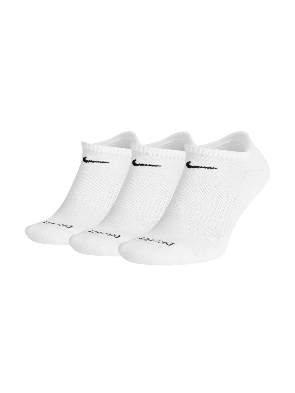 NIKE EVERYDAY CUSHIONED NO SHOW DRI FIT 3 PACKS