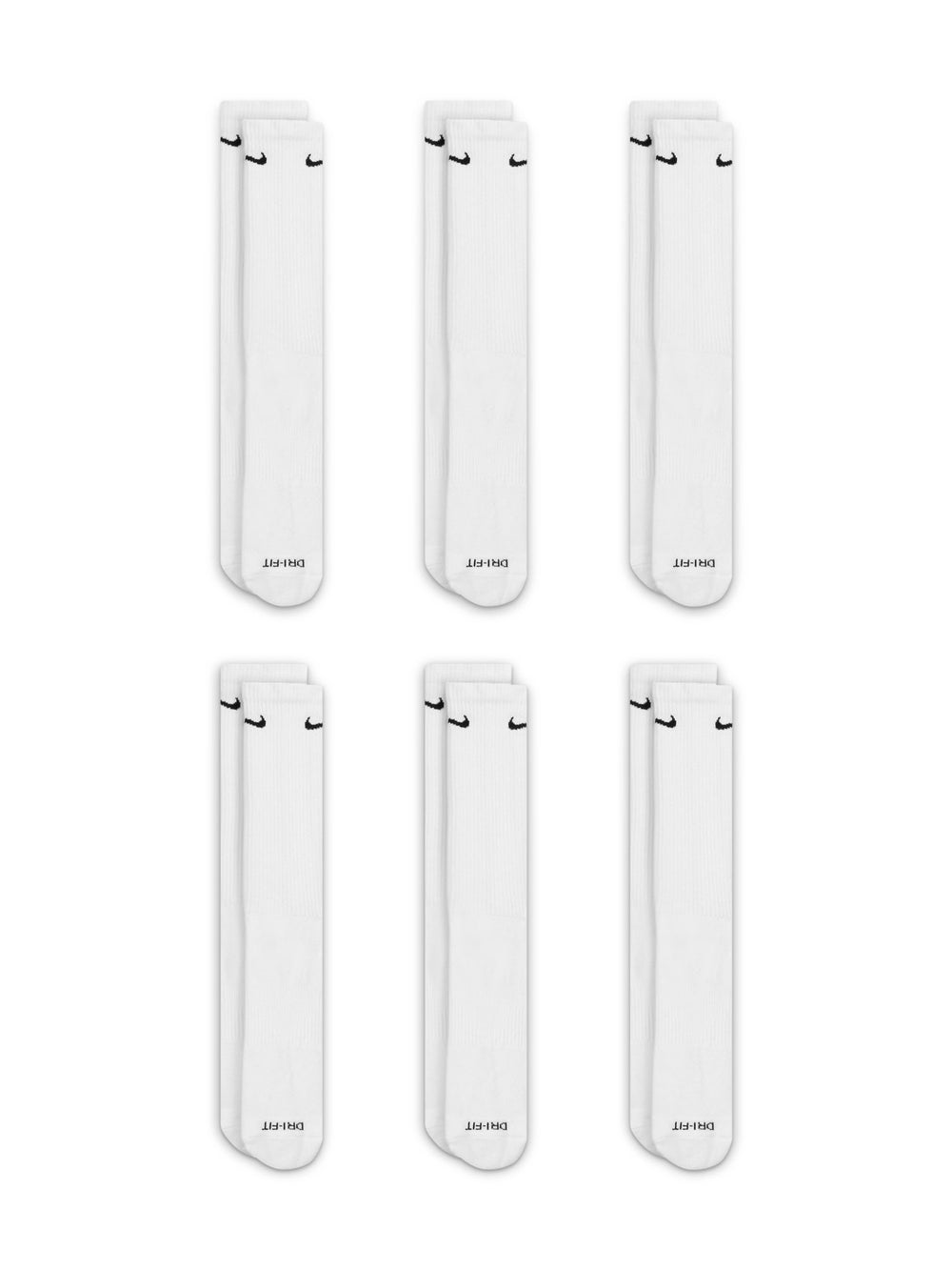 NIKE EVERYDAY CUSHION CREW SOCKS