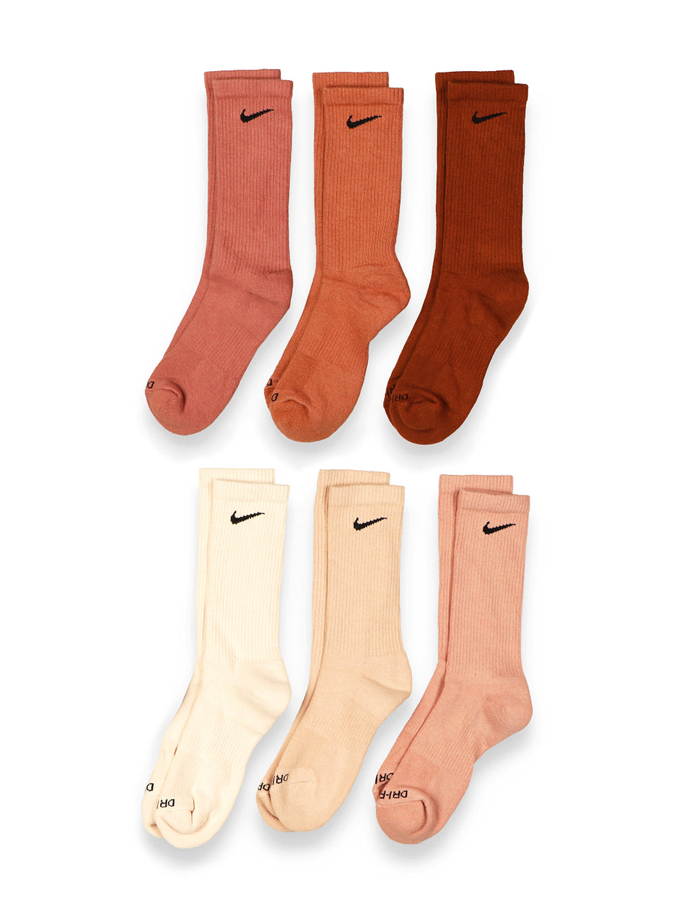  NIKE NK EVERYDAY PLUS CUSHION LOT DE 6