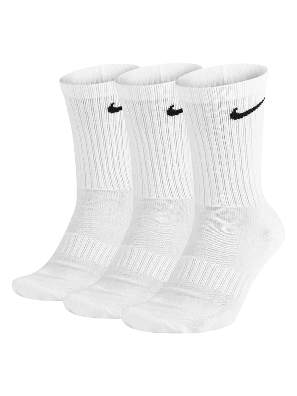 NIKE EVERYDAY CUSHIONED 3 PACK - WHITE