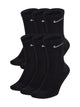 NIKE NIKE EVERYDAY 6 PACK TRAINING SOCKS - Boathouse