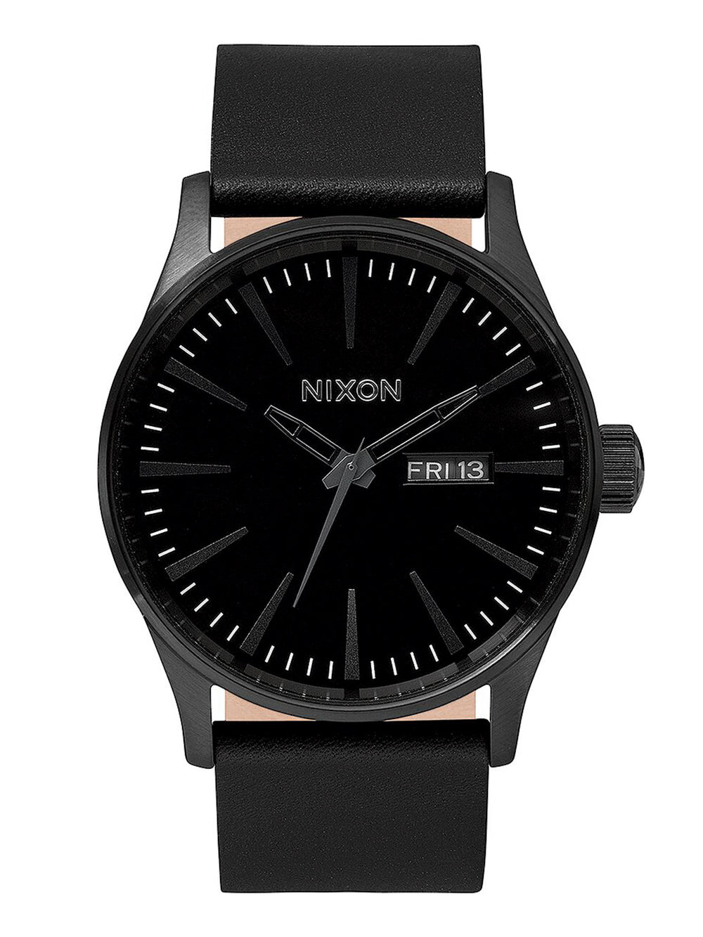 NIXON SENTRY LEATHER WATCH - CLEARANCE