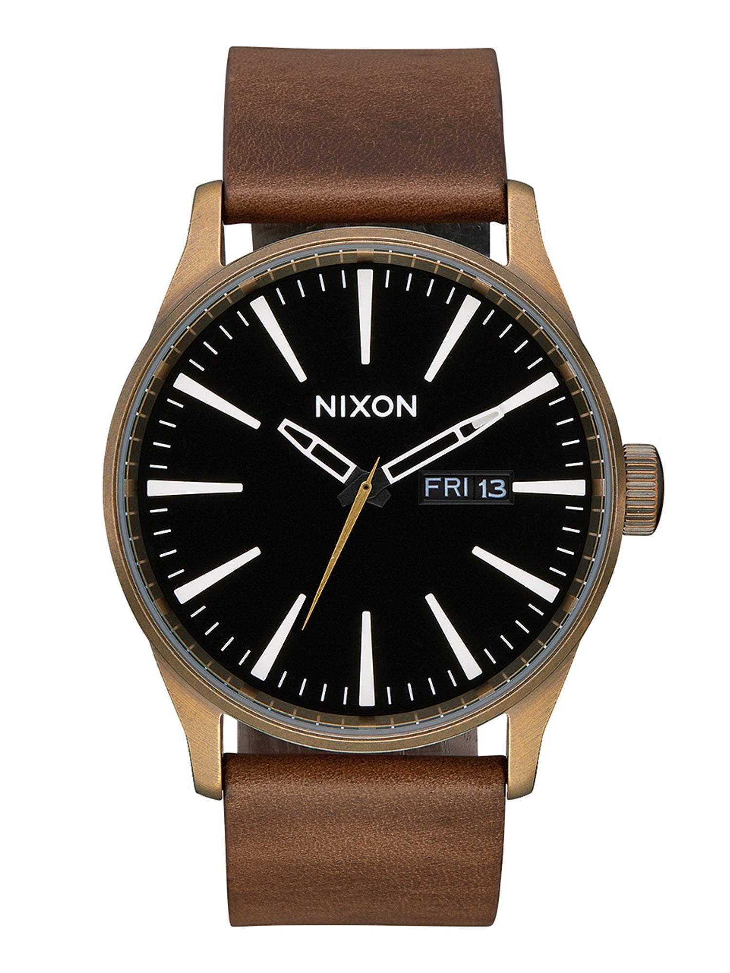 Black nixon mens watch best sale