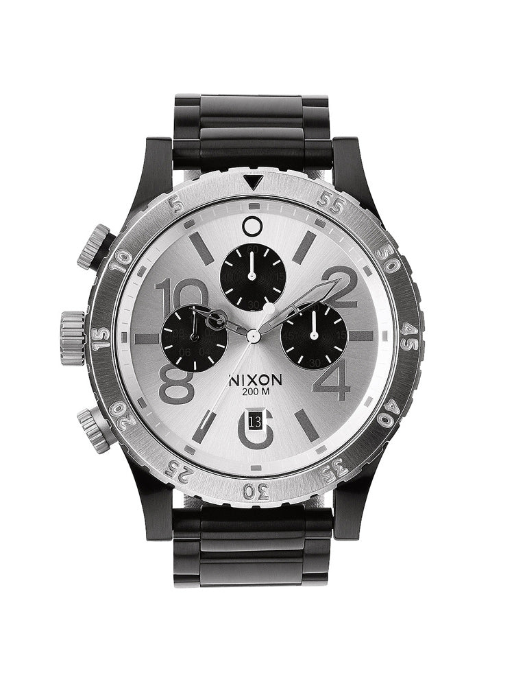 MENS 48-20 CHRONO BLACK/SILVER- CLEARANCE