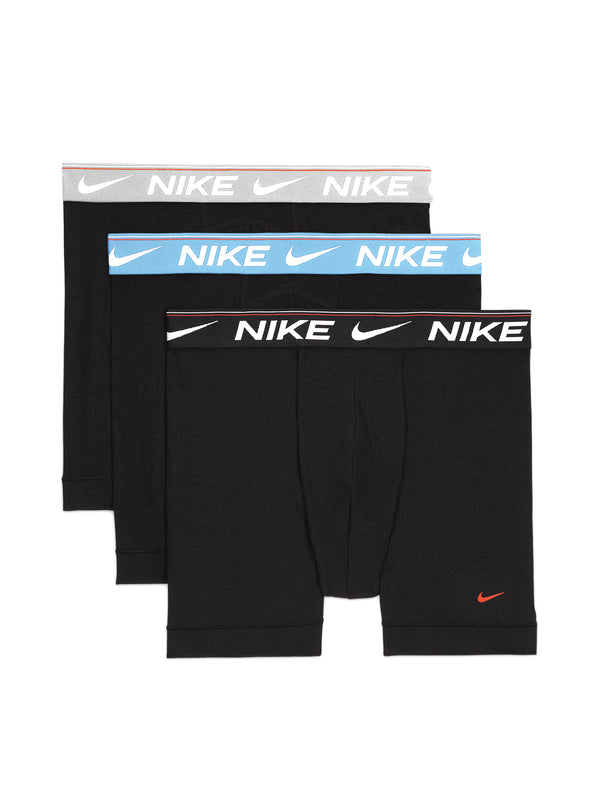 NIKE ULTRA COMFORT BOXER BRIEF3PK - BLACK