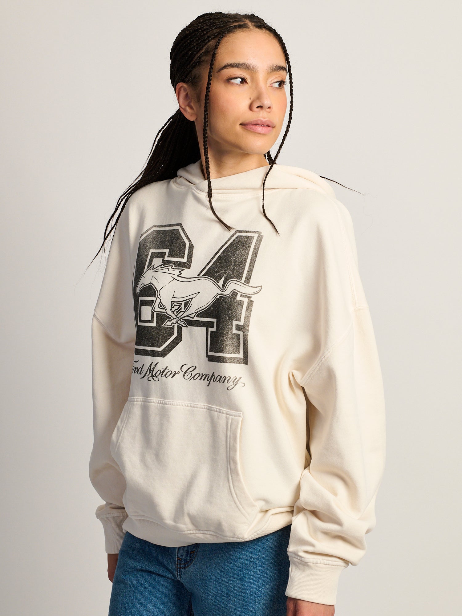 FORD MUSTANG 64 RELAXED FIT HOODIE