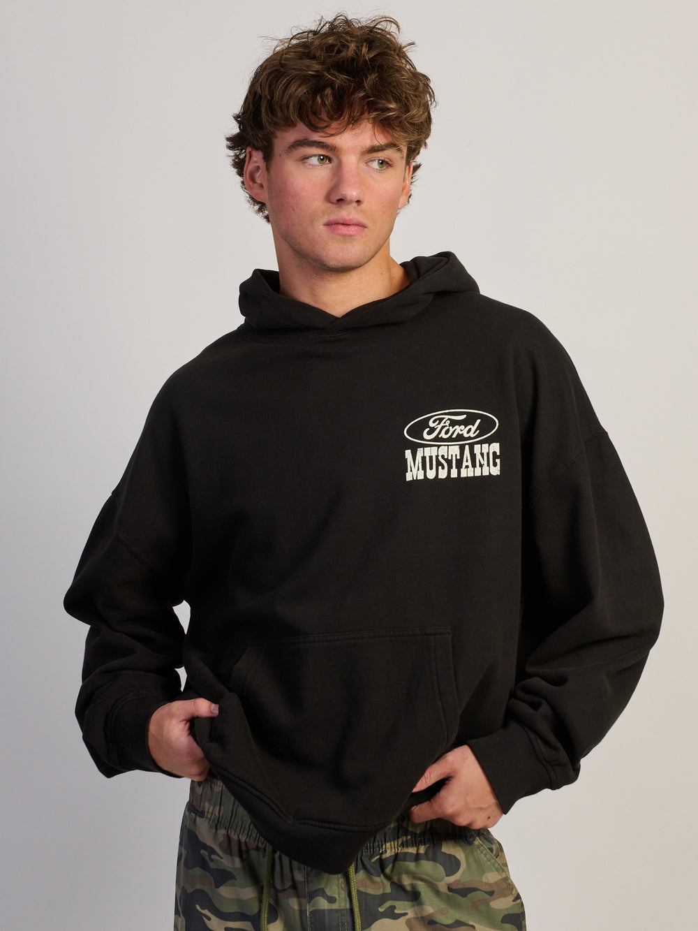 FORD WESTERN RELAXED HOODIE