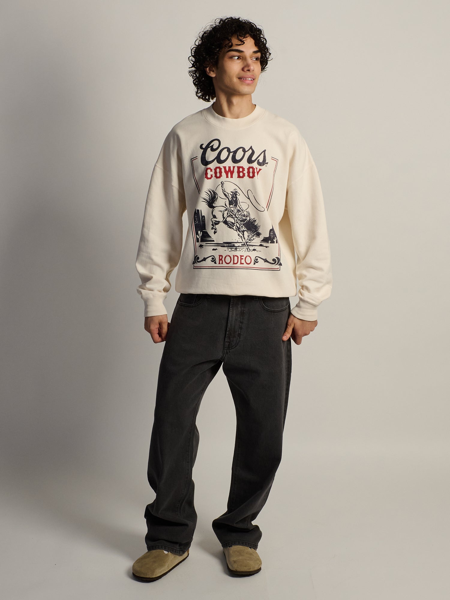 COORS COWBOY RELAXED CREW