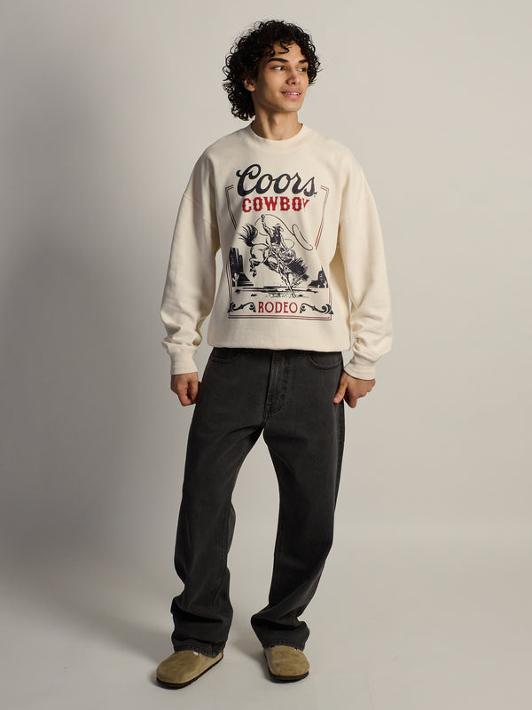 COORS COWBOY RELAXED CREW
