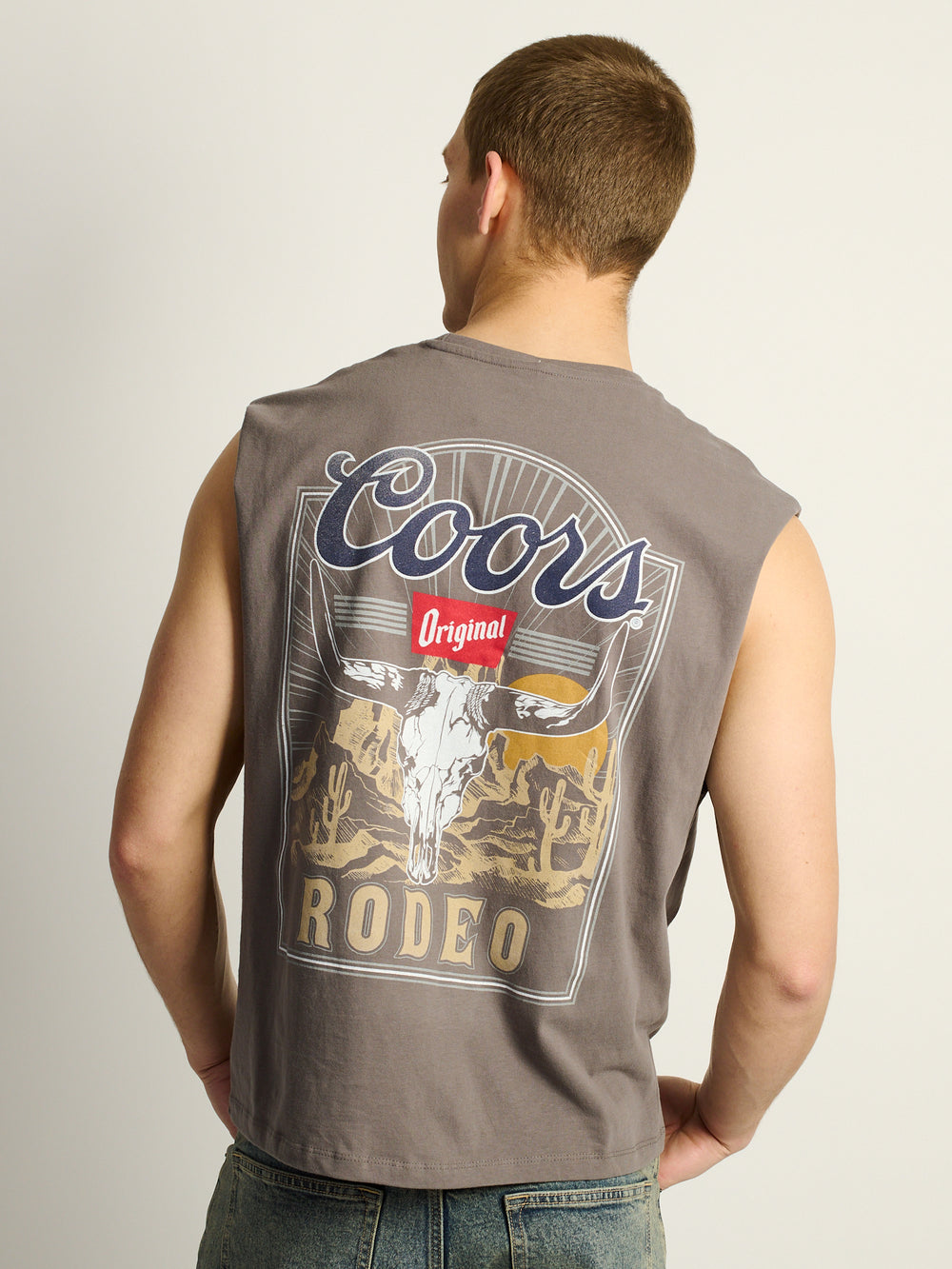 COORS RODEO MUSCLE TANK TOP