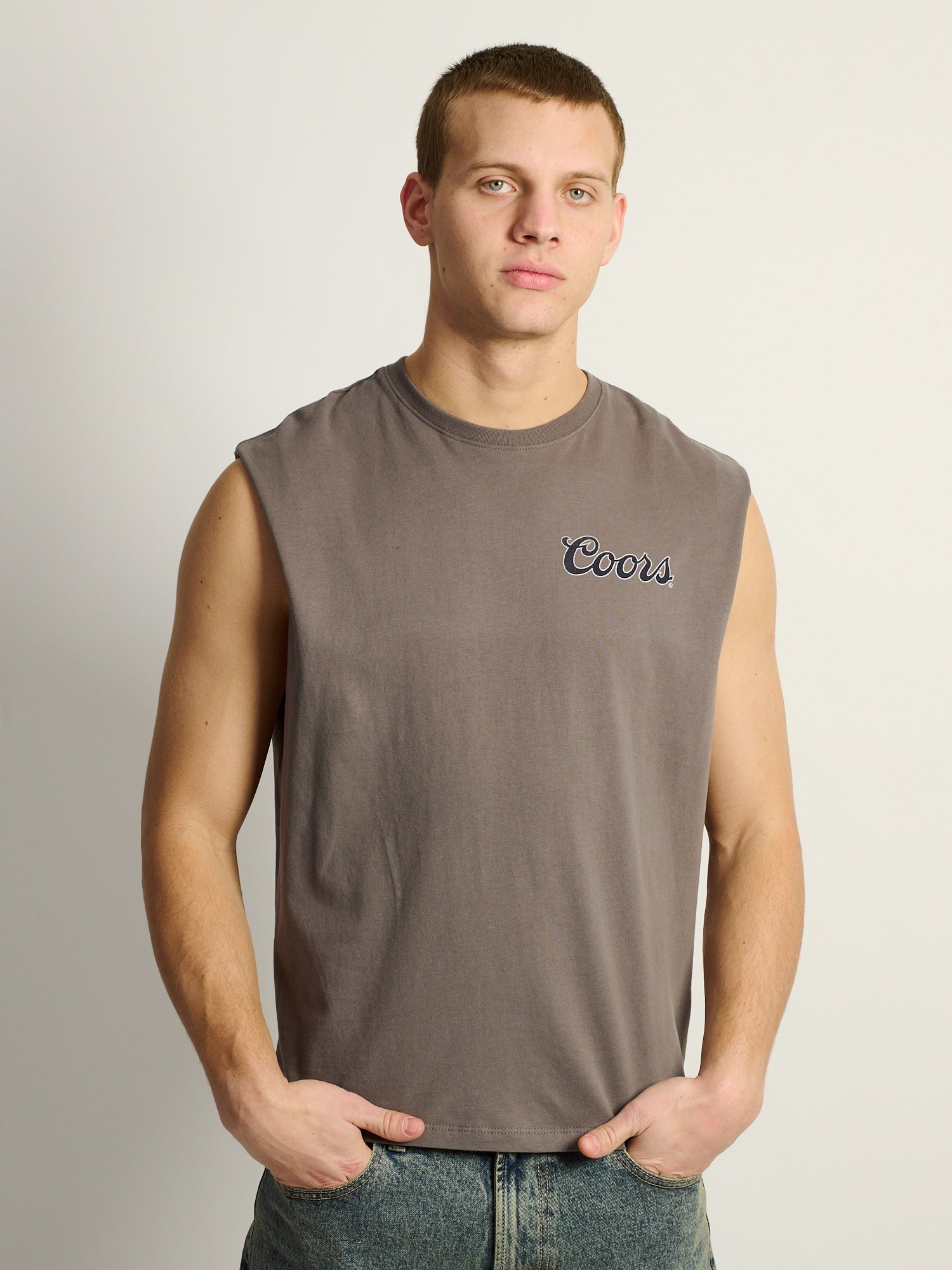 COORS RODEO MUSCLE TANK TOP