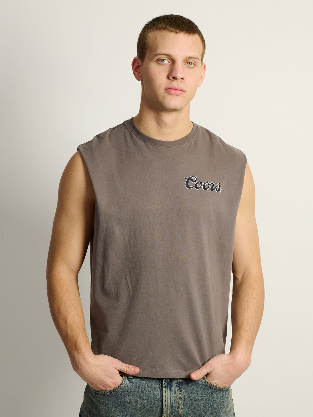 COORS RODEO MUSCLE TANK TOP