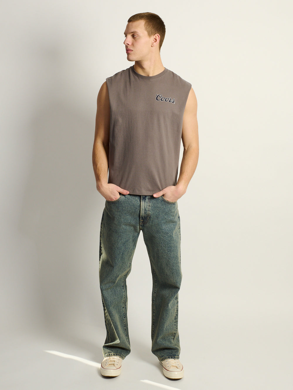 COORS RODEO MUSCLE TANK TOP