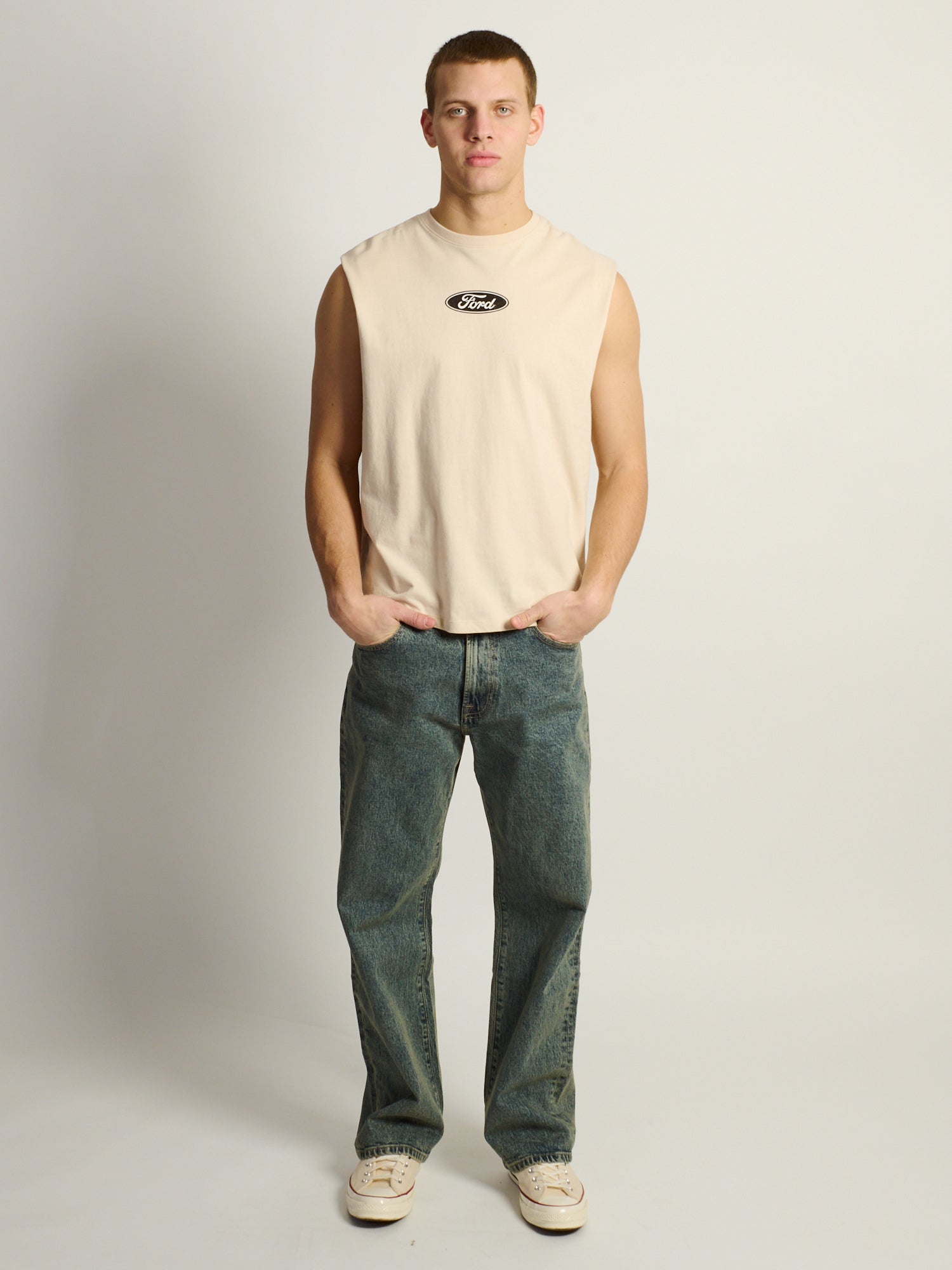 FORD BRONCO MUSCLE TANK TOP