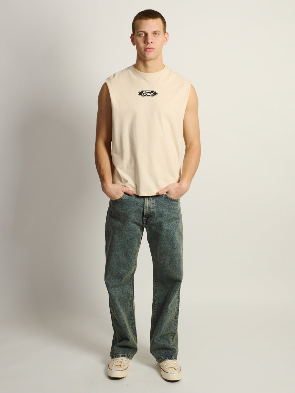 FORD BRONCO MUSCLE TANK TOP