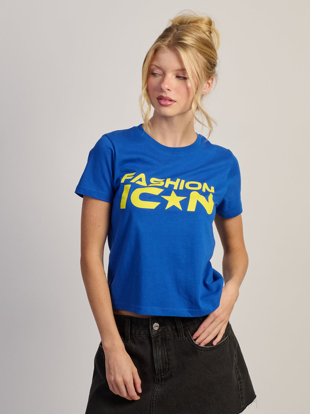 T-SHIRT BOXY ICÔNE DE MODE
