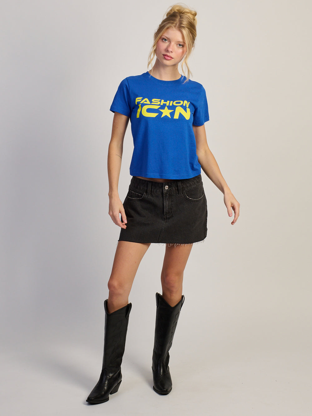 T-SHIRT BOXY ICÔNE DE MODE