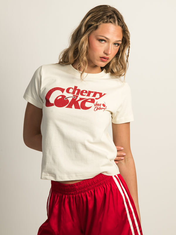 CHERRY COKE FITTED TEE