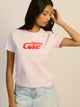 LICENSED PINK CHERRY COKE BOXY TEE - Boathouse