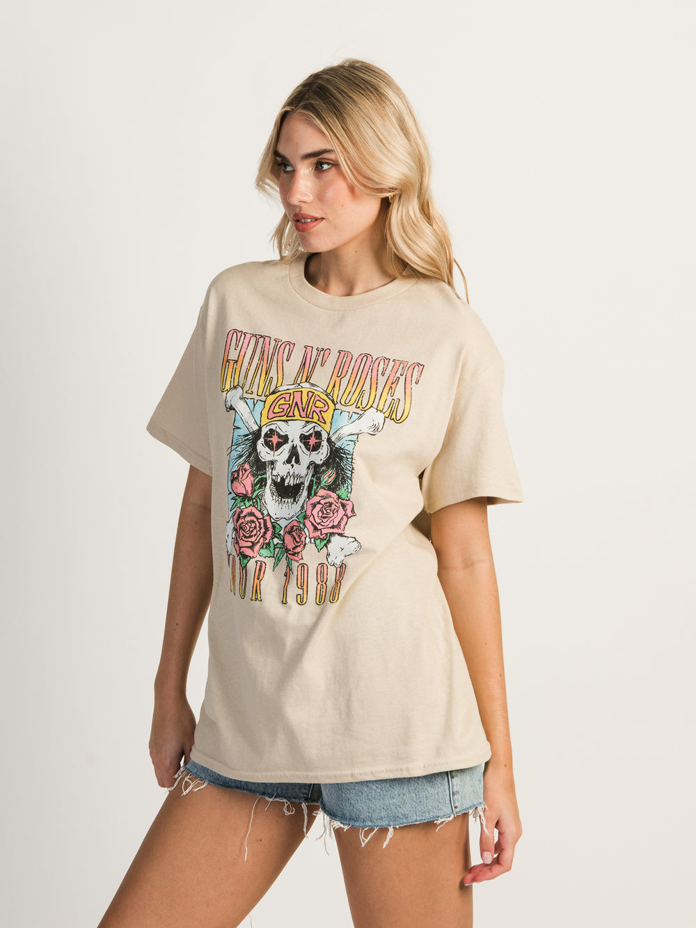 GUNS N ROSES SKULL 1989 TEE