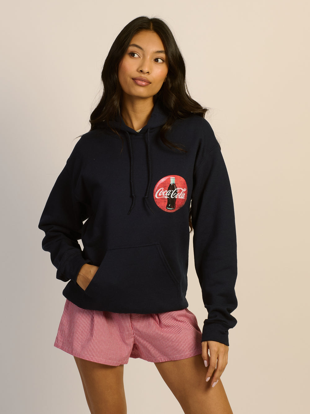 COCA COLA BEAR PULLOVER HOODIE