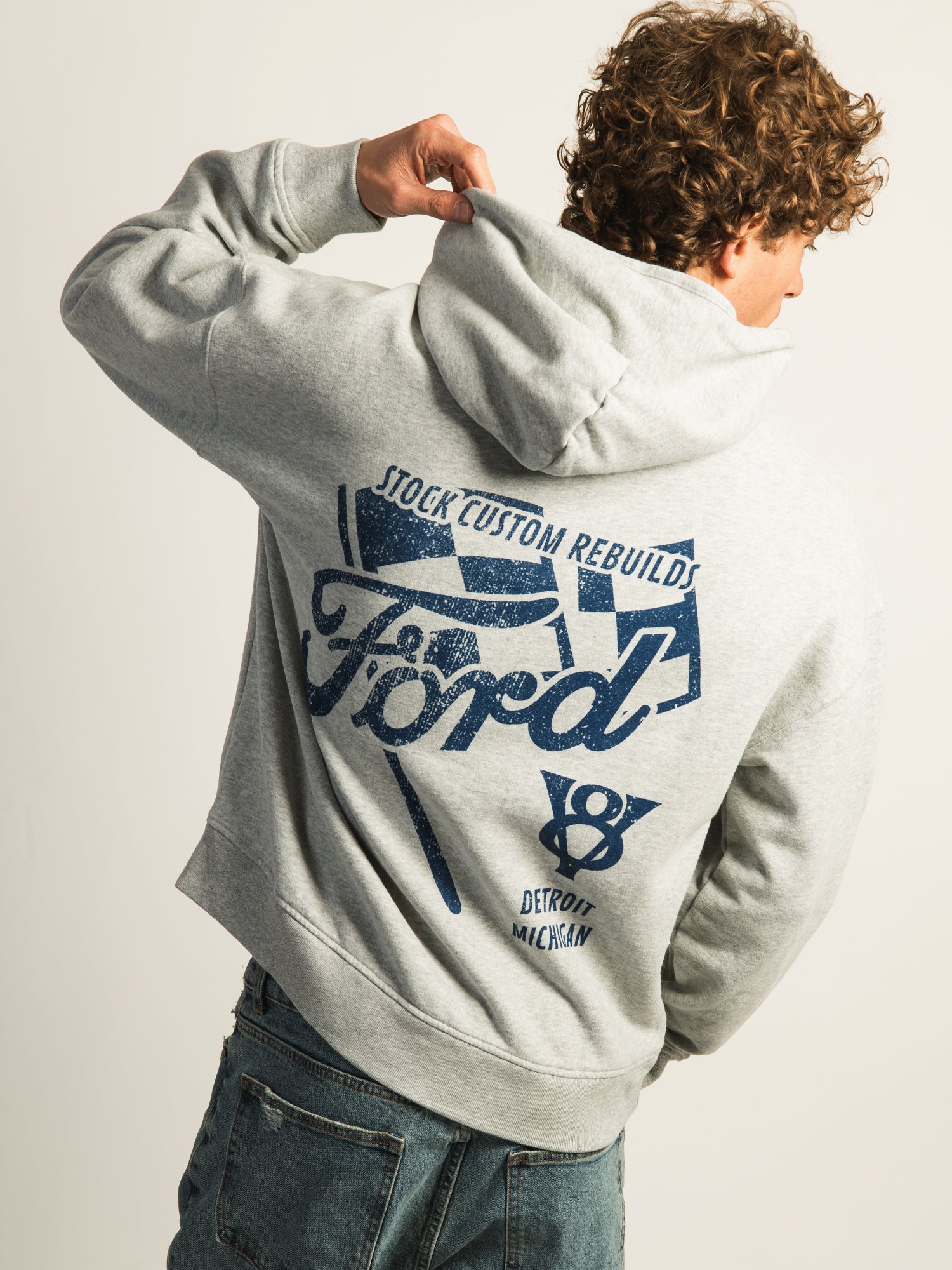 FORD RELAXED PULLOVER HOODIE