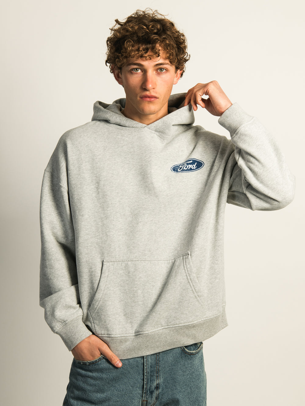 FORD RELAXED PULLOVER HOODIE