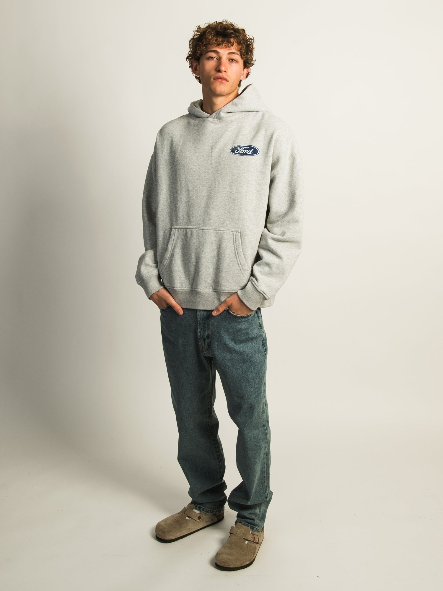 FORD RELAXED PULLOVER HOODIE