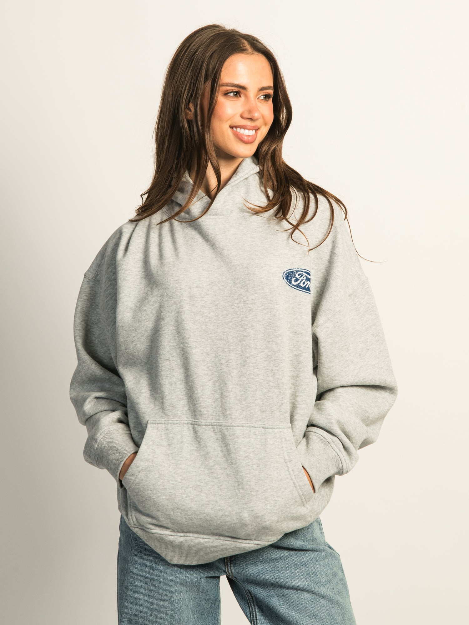 FORD RELAXED PULLOVER HOODIE