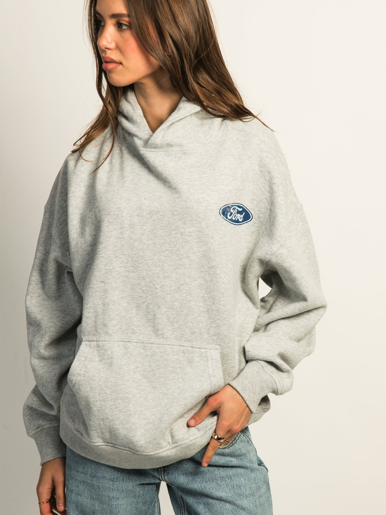 FORD RELAXED PULLOVER HOODIE