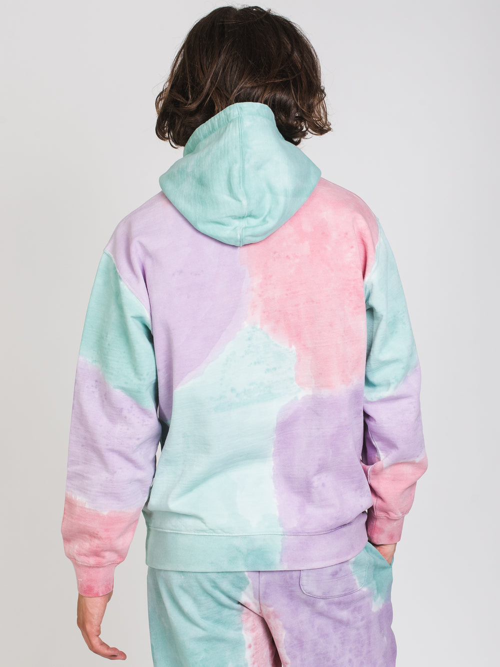 OBEY SUSTAINABLE TIE DYE FLEECE  - CLEARANCE