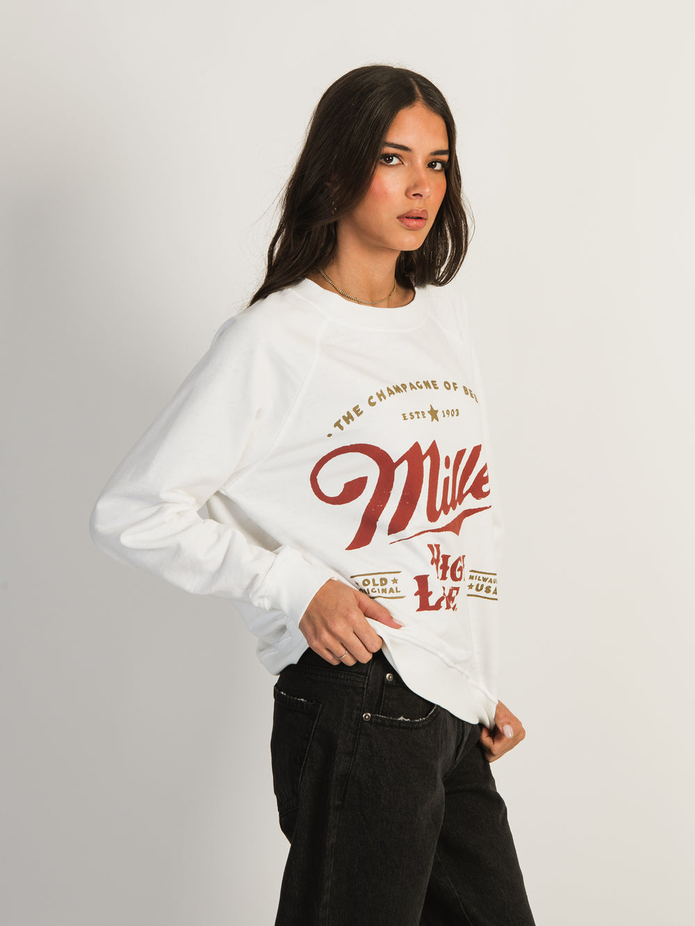 ODD PEOPLE MILLER HIGH LIFE CREW FLEECE