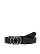 ONLY ONLY RASMI FAUX LEATHER BELT - BLACK - CLEARANCE - Boathouse