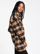 ONLY WOMENS CARTER LIFE CHECK JACKET - PLAID - CLEARANCE - Boathouse