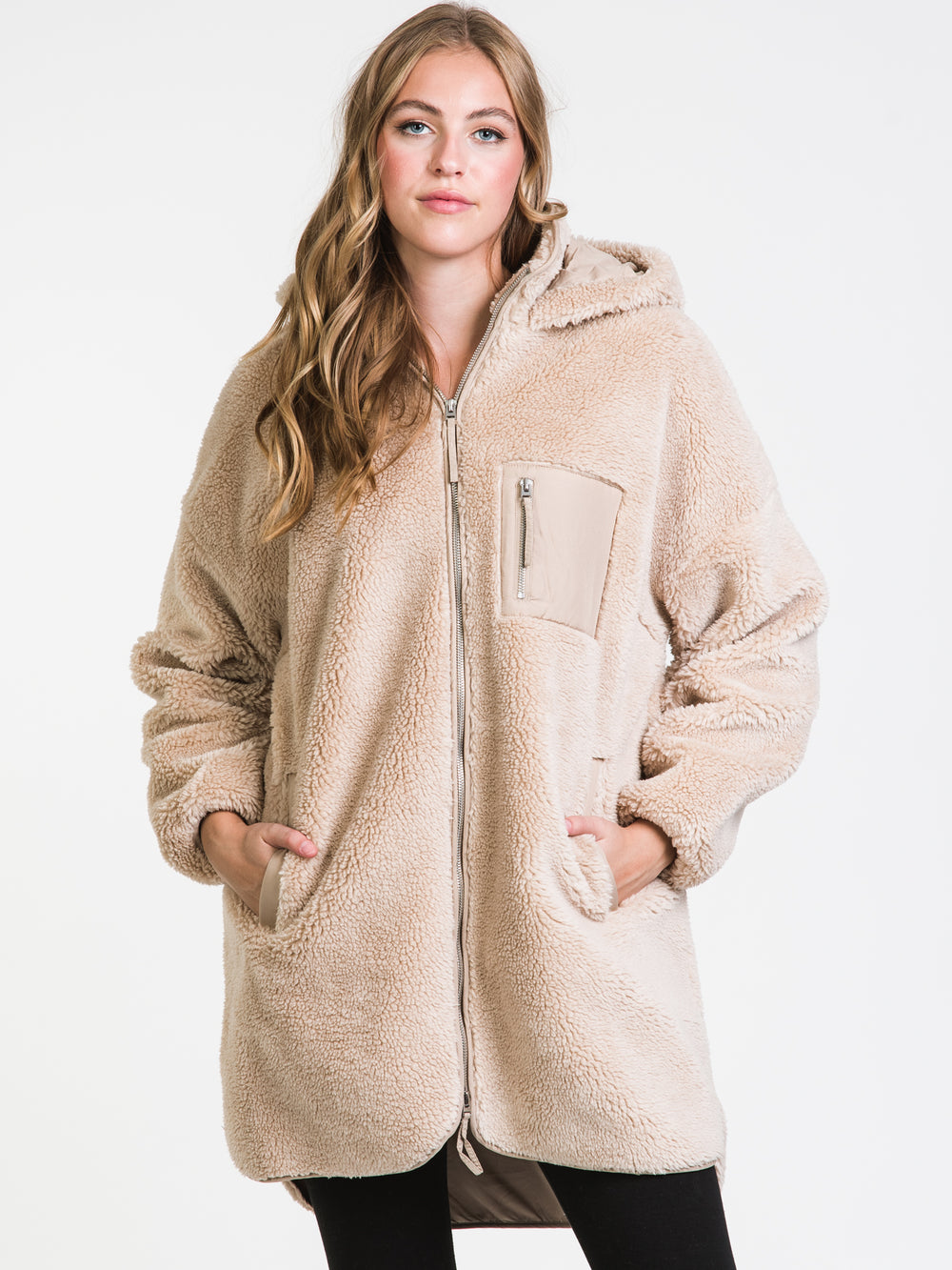 ONLY SASCHA SHERPA JACKET  - CLEARANCE