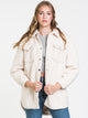 ONLY ONLY DEENA LONG SLEEVE TEDDY SHACKET  - CLEARANCE - Boathouse