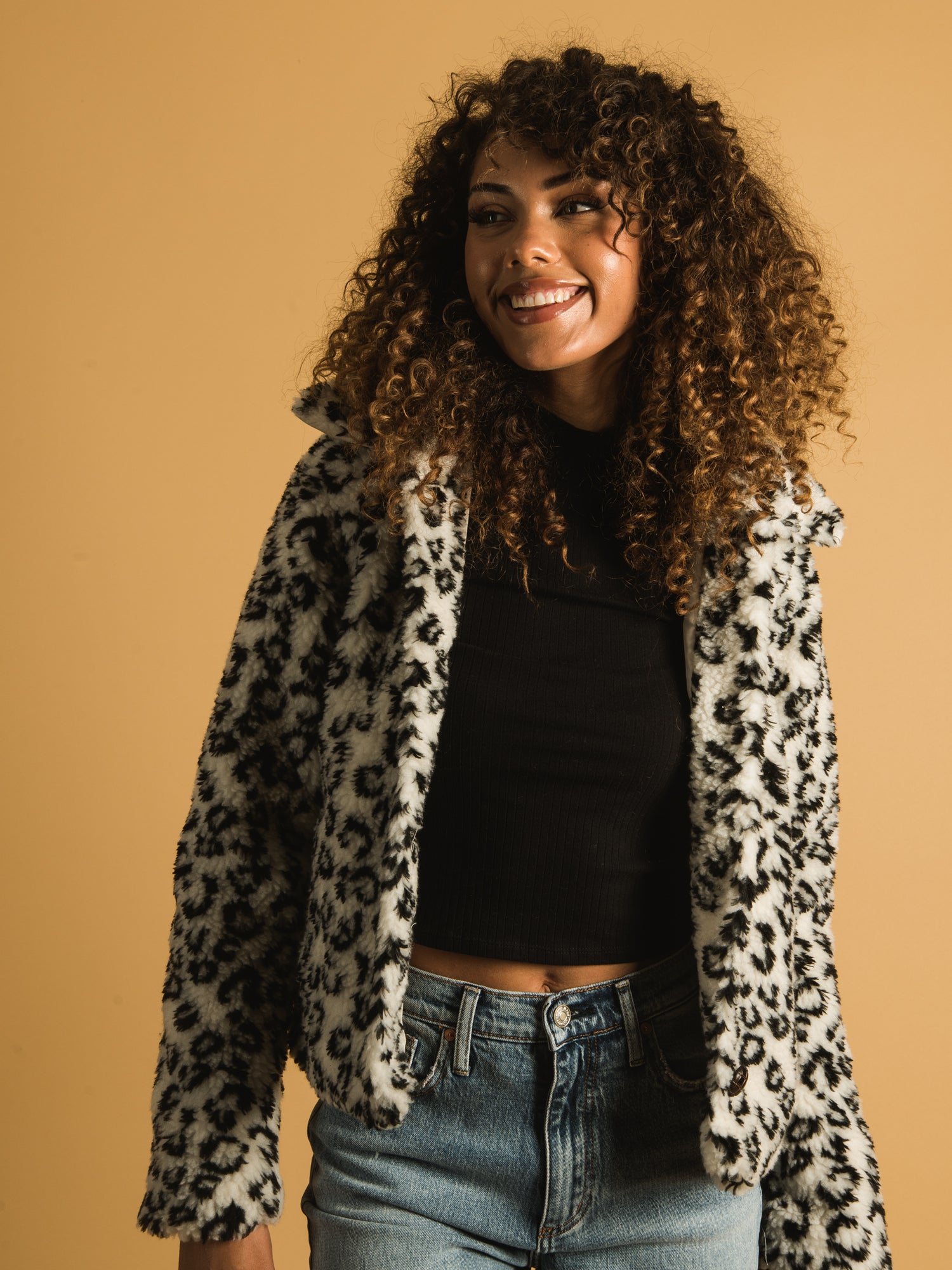 ONLY EMILY ALL OVER PRINT YEDDY JACKET - DÉSTOCKAGE