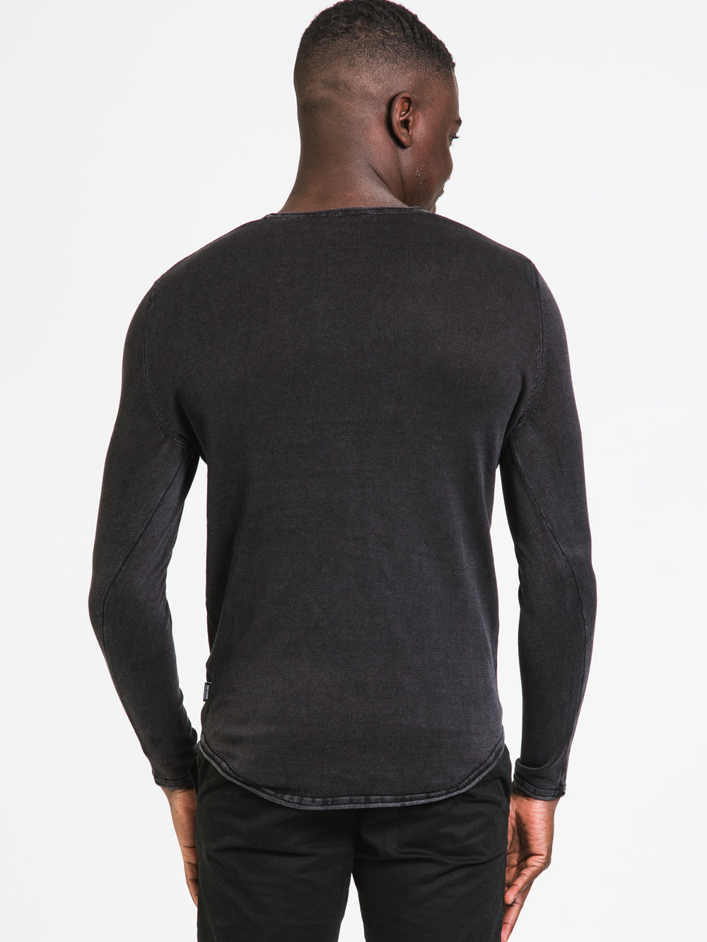 ONLY GARSON LONG SLEEVE CURVED CREW  - CLEARANCE