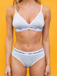 POP UNDERWEAR POP UNDERWEAR BRALETTE TOP BASIC GREY - Boathouse