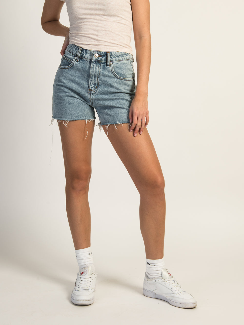 PRINCESS POLLY LAURENA DENIM SHORTS